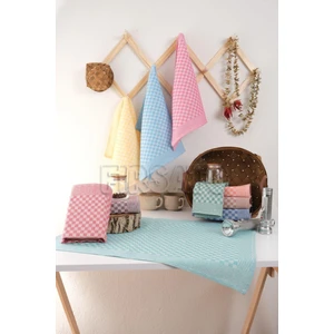 Damalı Peçete Seti 4'lü | Mutfak Havlusu Seti & Alman Peçetesi & Kurulama Bezi 50X70CM