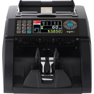 SC8520 Karışık Para Sayma Makinesi, Tl ve Euro Karışık Sayım - Dolar Adet Sayım Müşteri Ekranı