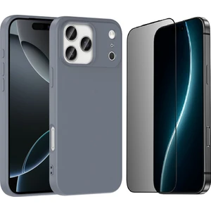 iPhone 17 Pro Kılıf Zore Mara Lansman Kapak + Hayalet Ekran Koruyucu
