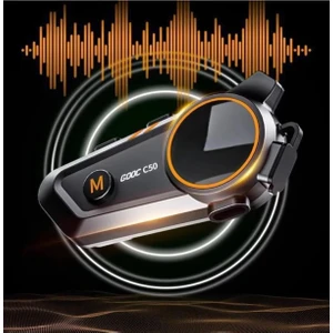 Motorsiklet Kask Interkom Kulaklık Extra Bass Bluetooth 5.3 Çift Telefon Bağlantı Siri Mod