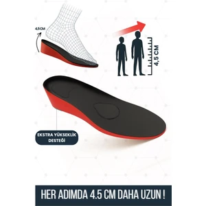 Lord Mountain 4,5 cm Boy Uzatıcı Tabanlık Etklileyici Boy Uzatan Tabanlık