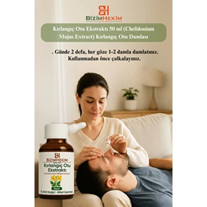 Kırlangıç Otu Ekstraktı 50 ml (Chelidonium Majus Extract) Kırlangıç Otu Damlası - Kırlangıç Damlası