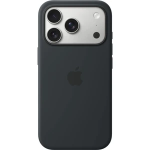 Magsafe Özellikli iPhone 17 Pro Silikon Kılıf - Siyah