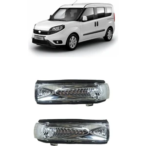 Fiat Doblo  3-4  2010-2022 Uyumlu  Ayna Sinyali Sağ ve Sol Takım 2 Adet