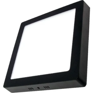 KDL433B Sıva Üstü Siyah Kasa Kare LED Panel 24W Günışığı Aydınlatma