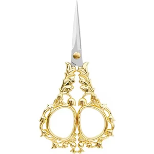 Söz Nişan Makası, Kuşlu Kurdele Açılış Özel Gün Merasim Dikiş Nakış Makası Gold