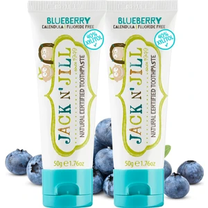 Jack N’jill Doğal Sertifikalı Diş Macunu - Yaban Mersini Aromalı 2’li Paket (2X50G)
