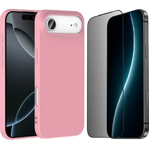 iPhone 17 Air Kılıf Zore Mara Lansman Kapak + Hayalet Ekran Koruyucu