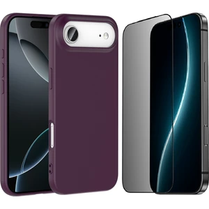 iPhone 17 Air Kılıf Zore Mara Lansman Kapak + Hayalet Ekran Koruyucu