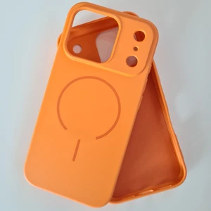 iPhone 17 Pro Magsafe ile Uyumlu Yumuşak Soft Mükemmel Manyetik Esnek Lansman Silikon Kılıf