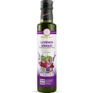 Livemix Sirkesi Doğal Fermantasyon Livemix Vinegar 500 ml