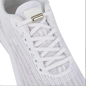 Srtfootcare Metal Vidalı Kilitli Akıllı Elastik Outdoor Ayakkabı Bağcığı Yassı 100CM 1 Çift