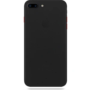 Apple iPhone 8 Plus Transparent Slim Case Siyah