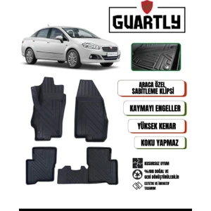 Fiat Linea  2007 Sonrası Uyumlu 4d Premium Havuzlu Paspas Takımı