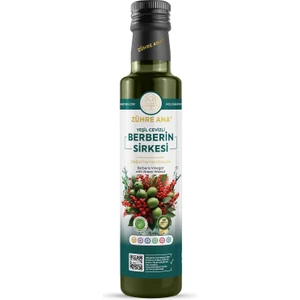 Yeşil Cevizli Berberin Sirkesi Doğal Fermantasyon Berberis Vinegar With Green Walnut 500 ml