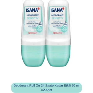 Deodorant Roll On 24 Saate Kadar Etkili 50 ml X2 Adet