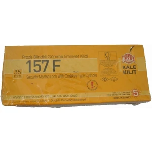 157 F 35 Mm Kapı Emniyet Kilidi - Fiam Anahtarlı