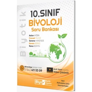 Biyotik 2026 10. Sınıf Biyoloji Soru Bankası