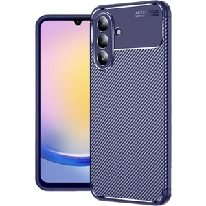 Samsung Galaxy A17 5g Kılıf Kamera Korumalı Karbon Desen Görünümlü Uzun Ömürlü Renk Atmaz Mat