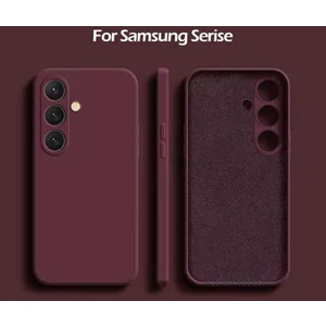 Samsung Galaxy A17 5g Kılıf Lansman Kamera Korumalı Içi Süet Kadife Yumuşak Renkli Silikon Mat Hisli