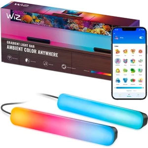 2'li Gradient Işık Barı - Siyah (30 Cm)