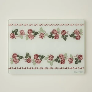 Rose Cam Kesme Tahtası (35X25 Cm)