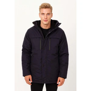 Spor Erkek Polarlı Su ve Rüzgar Geçirmez Kapüşonlu Mont & Kaban & Parka