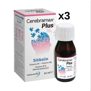 Cerebramax Plus Sıvı Şurup 60 ml 3ADET