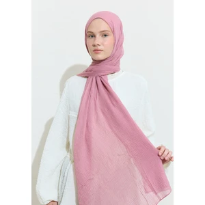 Modal Krinkıl Şal Gül Pembe