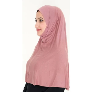 Peçeli Hazır Türban Pratik Şal Hijab Namaz Örtüsü