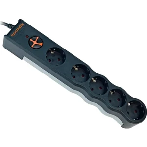 TSK6136 Powersurge 5'lı Siyah 1050 Joule