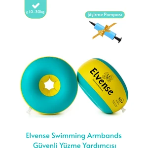 Çocuk Yüzme Kolluğu Seti (10-30 Kg) – Pompalı + Taşıma Çantalı