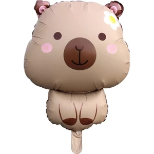 Karamel Capybara Folyo Balon 71X 48 cm