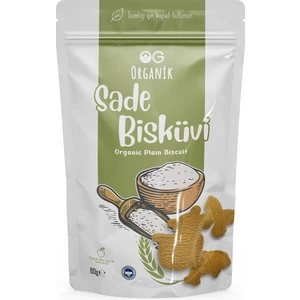 OG natural Organik Sade Bisküvi 80 Gr