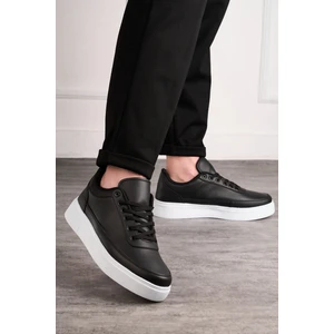 Günlük Siyah Beyaz Erkek Sneaker Ayakkabı