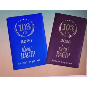 Kanaat Ragıp Cep Takvimi 2026 Yeni (Kısmet Kırtasiye)