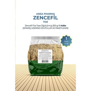Zencefil Toz Taze Öğütülmüş 350 G (Sipariş Üzerine Öğütülür ve Paketlenir)