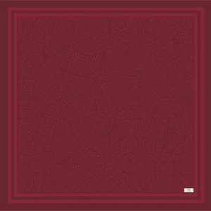 Twill Ipek Eşarp Tina Bordo