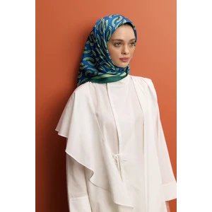 Twill Ipek Eşarp Aura Zümrüt