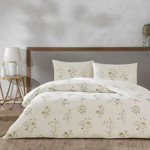 Yeni Sezon Ranforce Çift Kişilik Nevresim Takımı Auren Pudra