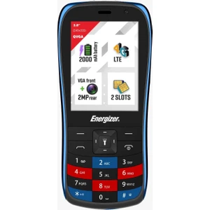 Energızer E284S Dual 4g Black-Blue Tuşlu Cep Telefonu (Energızer Türkiye Garantili)