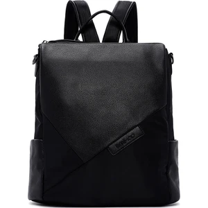 Kadın Siyah Uzun Askılı Casual Sırt Çantası 25WBD250214