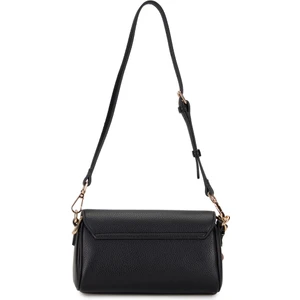 Pierre Cardin  Kadın Siyah Dokulu Deri Çapraz Çanta 05PO25Y9638-DKD S