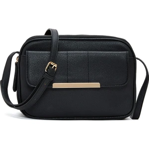 Kadın Siyah Uzun Askılı Çapraz Çanta 25WBD2621FT