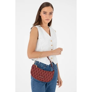 Pierre Cardin  Kadın Bordo Omuz Çantası 05PO24K1678-KN4P Br