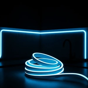 Neon Şerit LED Buz Mavisi (Tak Çalıştır)