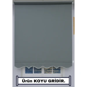 Kalın Keten Stor Zebra Güneşlik Perde (Etekli) – Alüminyum Kasa & Boru, Ithal Kumaş