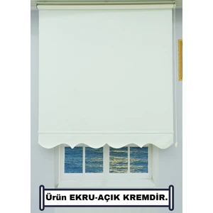 Kalın Keten Stor Zebra Güneşlik Perde (Etekli) – Alüminyum Kasa & Boru, Ithal Kumaş