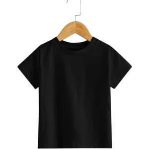 Çocuk Siyah T-Shirt