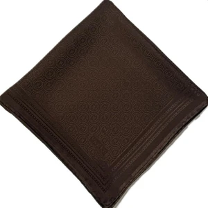 Jakar Monogram Ipek Eşarp 41363-KOYU Kahve